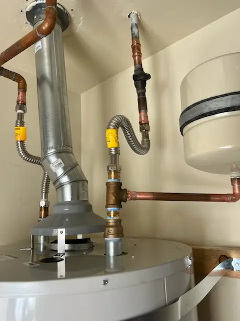 Water heater installation and plumbing repair in Woodview Estates